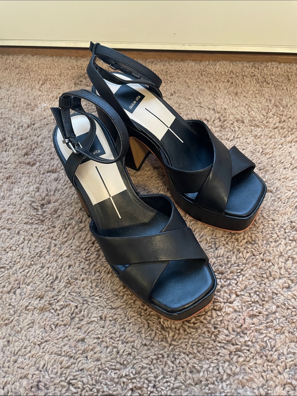 Dolce Vita Wessi Platforms in Black